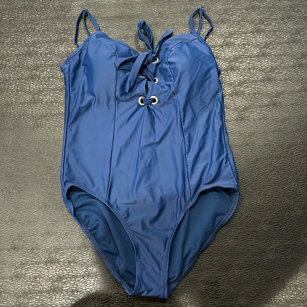 Time And Tru Blue One Piece